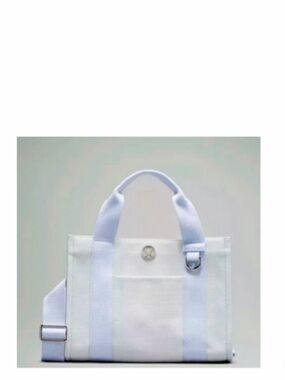 NEW Lululemon Canvas Tote Bag 4.5 Mini Windmill Light Ivory